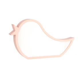 Laualambid Candellux Lighting IQ Kids Bird, LED, 12W, valge v./roosa v.