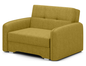 Sofa-lova Laine 1, geltona sp., 109 x 102 cm x 84 cm