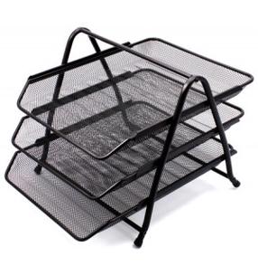 Полка для документов Forpus Horizontal Tray FO30545, черный цв.