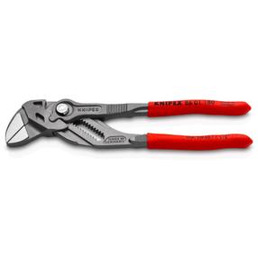 Replės-veržliaraktis santechninės Knipex 86 01 180, 180 mm