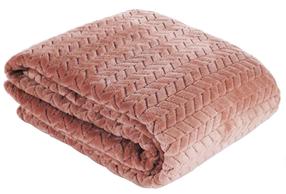 Плед Design 91 Cindy, розовый цв., 200 см x 220 см