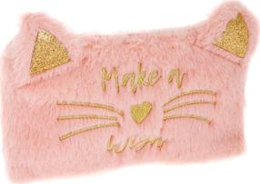 Пенал Starpak Cat PIO PSZ CA, 19 см x 2 см, розовый цв.