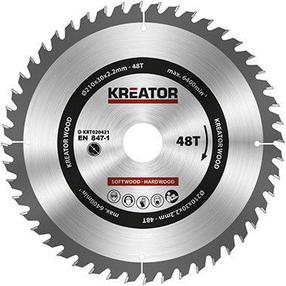 Pjovimo diskas Kreator, 210 mm x 30 mm