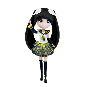 Lelle Shibajuku Anime Kiki, 30 cm, melna krās.
