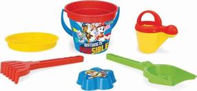 Smėlio žaislų rinkinys Wader Paw Patrol, įvairių spalvų, 6 vnt.