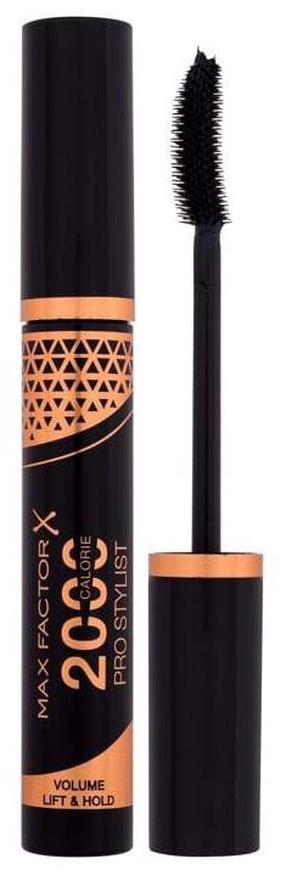 Skropstu tuša Max Factor 2000 Calorie Pro Stylist, 9 ml, melna krās. 001 black