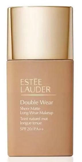 Šķidrā grima bāze Estee Lauder Double Wear Sheer Long-Wear Make Up, gaiši brūna krās., 3w1 tawny, 30 ml