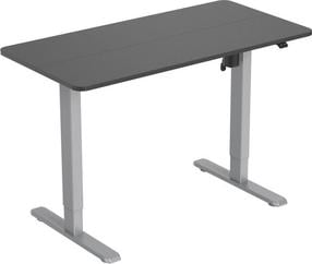 Sülearvutilaud reguleeritava kõrgusega Equip Ergo 650811, 120 cm x 60 cm, 68 - 118 cm, hall v.