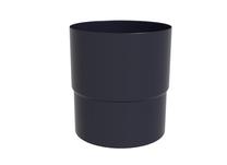 Lietvamzdžių jungtis Scala, Ø 8 cm, polivinilchloridas (pvc), grafito sp.
