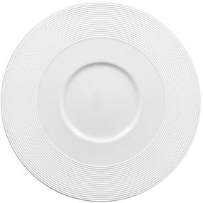 Šķīvis servēšanas RAK Evolution, Ø 29 cm, balta krās.