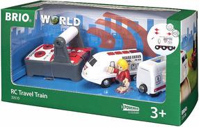  Mängurong Brio RC Travel train 33510, valge v.