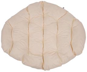Lauko baldų pagalvė Patio Oval D031-05CW, ecru sp., 144 x 100 cm