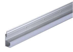 Крепление плинтуса Neuhofer Holz 713100, 240 см x 4.2 см x 1.7 см, алюминиевый цв.