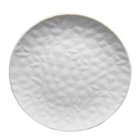 Lėkštė pietų Domoletti Chic, Ø 27.4 cm, balta sp.