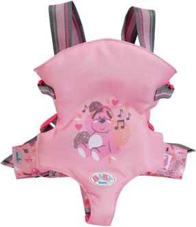 Piederumi Zapf Creation Baby born Baby Carrier 832462, rozā krās.