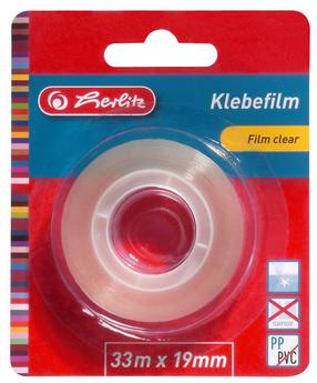 Pašlīmējošā lenta Herlitz Film Clear, 33 m x 1.9 cm, 6 gab.