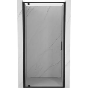 Dušo durys Mexen Exo, 90 cm x 200 cm, juoda sp./skaidrus