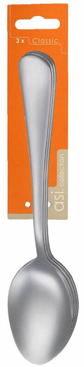 Šaukštas Asi Collection Classic, nerūdijantysis plienas, nerūdijančiojo plieno sp., 3 vnt., 20 cm