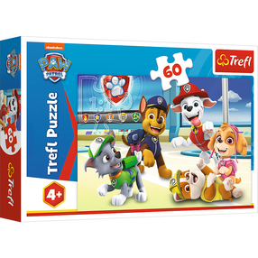 Puzle Trefl Paw Patrol, 33 cm x 22 cm, 60 gab., daudzkrāsaina