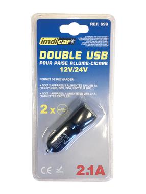 Automobilinis įkroviklis Imdicar, USB