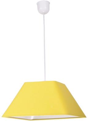 Šviestuvas kabinamas Candellux Robin, E27, 1 x 60 W, geltona sp. / balta sp., 35 x 20 cm