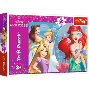 Пазл Trefl Disney Princess, 20 см x 27 см, 30 шт.