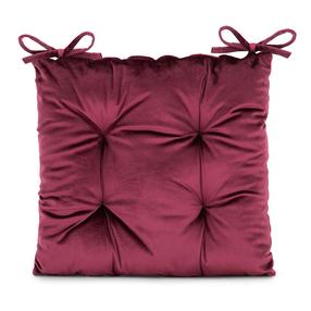 Krēslu spilveni Restilo Homede Aleksa, bordo krās., 40 cm x 40 cm