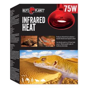 Лампочка для террариума Repti Planet Infrared Heat, 75 Вт