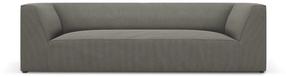 Sofa Micadoni Home Ruby, šviesiai pilka sp., 232 x 92 cm x 69 cm