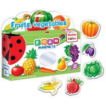 Lavinimo žaislas Roter Kafer My Little World Fruits And Vegetables, įvairių spalvų, 32 vnt.