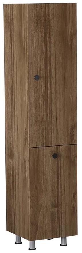 Brīvi stāvošs vannas istabas skapis Kalune Design Lipa, brūna krās., 31.9 cm x 35 cm x 154.8 cm