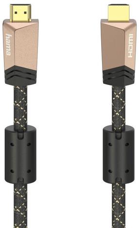 Kabelis Hama Premium HDMI 205025 HDMI 2.0, HDMI 2.0, 1.5 m, brūna krās.