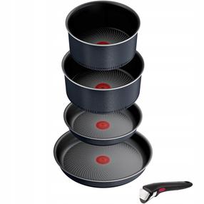 Pannu komplekts Tefal Ingenio So Light L7239523, Ø 28 cm, alumīnijs