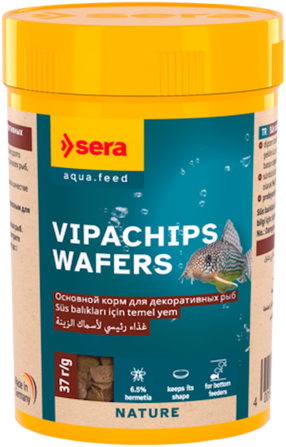 Zivju barība Sera Vipachips Wafers, 0.037 kg