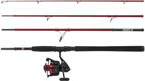 Spiningas Penn Fierce IV Travel Spin Combo 20-80g 1558960, 270 cm, 255 g, juoda sp./raudona sp.