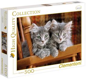 Пазл Clementoni Kittens 30545, 49 см x 36 см, 500 шт., многоцветный
