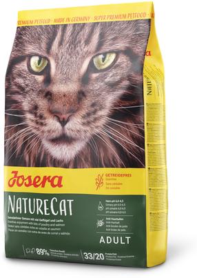 Sausā kaķu barība Josera NatureCat JOS0248, mājputnu gaļa, 2 kg