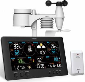 Meteorologinė stotelė su išoriniu jutikliu Sencor SWS 12500 WiFi