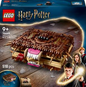 Konstruktorius LEGO® Harry Potter Ėdri siaubinga pabaisų knyga 76449, 518 vnt.