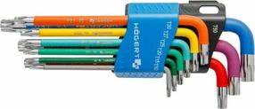 Набор шестигранных ключей Högert HT1W817, шестигранная, 9 шт.