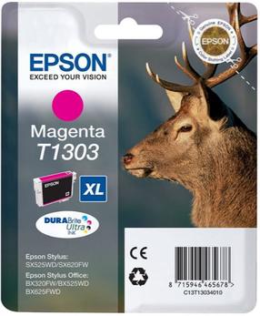 Rašalinio spausdintuvo kasetė Epson T130, raudona sp.
