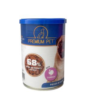 Šlapias šunų maistas Premium Pet, kalakutiena, 0.415 kg
