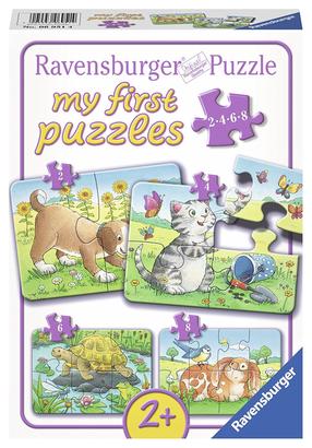 Puzle 4in1 Ravensburger My First Puzzles 069514, 21 cm x 15 cm, 20 gab., daudzkrāsaina