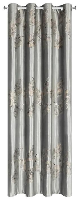 Naktinė užuolaida Idalia ZKKA-02, sidabro sp., 140 cm x 250 cm