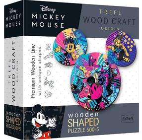 Деревянный пазл Trefl Mickey 20168, 37.5 см x 44.6 см, 500 шт.