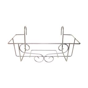 Vazono laikiklis Esschert Design BPH109, 41.8 cm x 26.3 cm, 17.9 cm, metalas, sidabro sp.