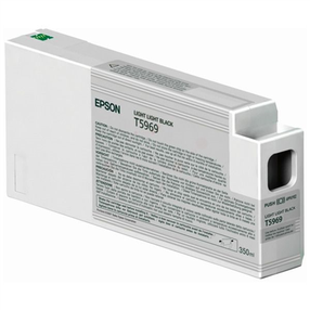 Tintes printera kasetne Epson UltraChrome HDR T596900, pelēka krās., 350 ml