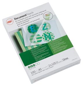 Пленка для ламинирования GBC, 125 мкм x 216 мм x 154 мм, 100 шт.