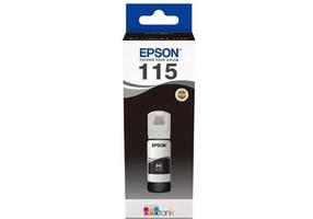 Printera kasetne Epson C13T07C14A 115 EcoTank, melna krās.