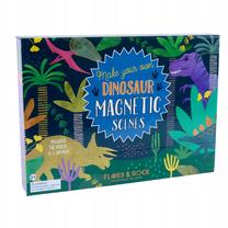 Magnetinis žaidimas Make Your Own Dinosaur, įvairių spalvų